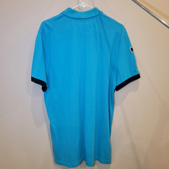 Express Men's Blue Polo shirt - Picture 3 of 5
